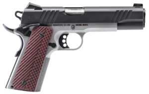 Bersa B1911 .45 ACP 5-inch Black/Stainless Rosewood Grips
