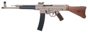 BLG Mauser STG-44 .22LR in tan with natural wood stock, side profile