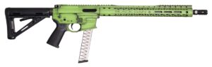 Black Rain Ordnance BR SPEC+ Fallout PCW 9mm 16 Zombie Green AR-style carbine