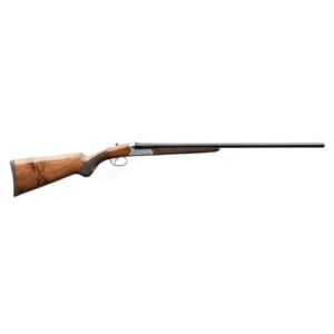 Charles Daly Chiappa 28GA 26 Field Grade side-by-side shotgun, engraved receiver and checkered walnut stock