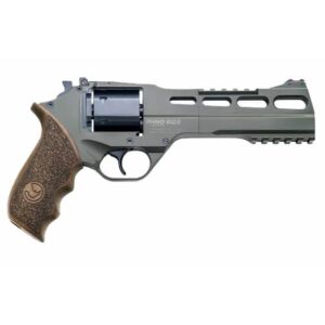 Chiappa Rhino 60SAR 357 Magnum 6 barrel ODG Hunter Walnut revolver side view