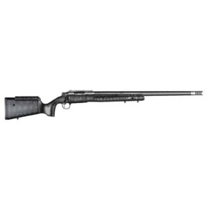 Christensen Arms ELR 6.5 PRC 26-inch rifle black with gray webbing stock