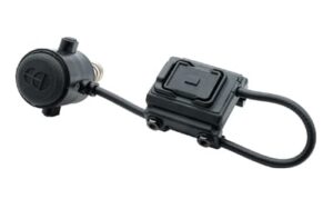 Cloud Defensive REIN single momentary remote switch, black