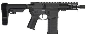 CMMG Banshee MK4 5.7x28mm 5-inch AR pistol in armor black