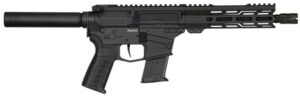 CMMG Banshee Mk57 5.7x28 8 barrel AR pistol in cerakote black