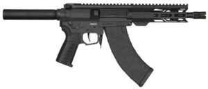 CMMG BANSHEE MK47 7.62x39mm 8 barrel EXT Armor Black pistol side view