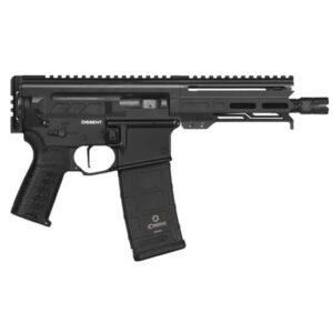 CMMG DISSENT MK4 9mm 6.5in pistol black Cerakote side view