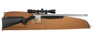 CVA Scout Takedown V2 .444 Marlin 25-inch single shot rifle with Konus Pro 3-9x40 scope and case