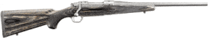 Ruger M77 Hawkeye Compact .308 Win 16.5 inch matte stainless barrel with black laminate stock