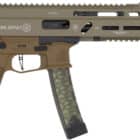 Grand Power Stribog SP9A3 9mm FDE 8-inch threaded barrel sub pistol