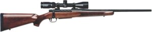 Mossberg Patriot bolt-action rifle .25-06 Rem 22in fluted barrel walnut stock with Vortex 3-9x40 scope