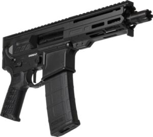 CMMG Dissent Mk4 .300 AAC Blackout 6.5 inch pistol Armor Black