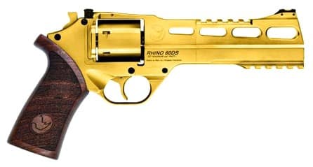 Chiappa Rhino 60DS | .357 Mag | 6" Barrel | Gold PVD