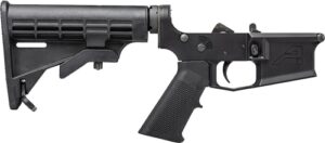 Aero Precision M4E1 complete lower receiver with A2 grip in black