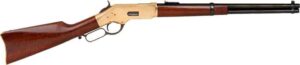 Cimarron 1866 Yellowboy .38 Special 19-inch lever-action carbine brass receiver walnut stock