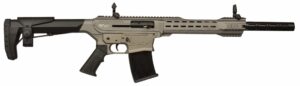 GForce Arms GF25 GF2512TG 12 Gauge magazine-fed shotgun in gray Cerakote