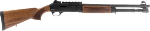 GForce Arms Gatlander 12ga 18.5in walnut stock semi-auto shotgun side view