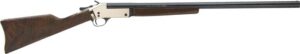 Henry H015B-410 single-shot .410 bore shotgun with brass receiver and walnut stock