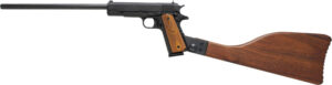 Iver Johnson 1911A1 Carbine .45 ACP 16.125" walnut removable stock black oxide