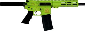 Great Lakes GL15223P AR-15 pistol .223 Wylde 7.5in Zombie Splatter