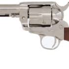 Cimarron Pistolero 9mm 4.75 inch nickel finish with walnut grip revolver