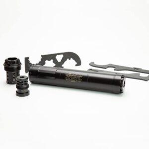 Griffin Armament Bushwacker 46 suppressor 1.50 inch black 8.25 inch