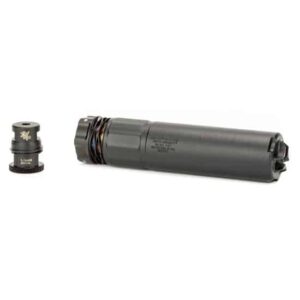 Griffin Armament Dual-Lok 22/5.56 suppressor black 6.5 inches
