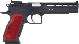 Tanfoglio Gold Match 10mm 6-inch blued pistol, optic-ready