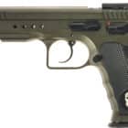 Tanfoglio Defiant Tactical Pro 9mm stainless steel pistol, threaded barrel, optic-ready slide