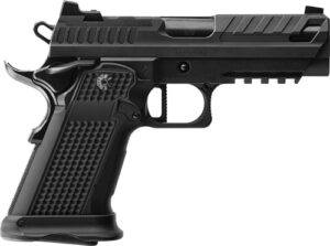 Fusion Firearms XP Pro 9mm 4-inch double-stack 1911-style pistol in black with two magazines