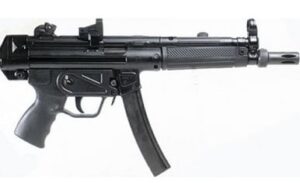 Century Arms MKE AP5 9mm 8.9in pistol with Shield SMS2 optic, 30+1, black