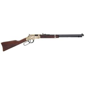 Henry Golden Boy Deluxe Engraved 3rd Edition lever-action rifle 20 inch octagon blued barrel walnut stock