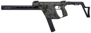 KRISS Vector CRB G3 9mm 16in Woodland Delta Camo rifle with 40rd magazine