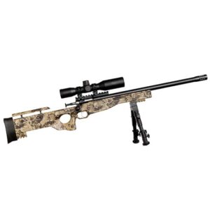 Keystone Crickett Precision 22LR Kryptek blued bolt-action rifle package