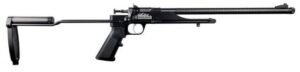 Keystone KSA2190 Overlander .22 LR bolt-action rifle with carbon fiber barrel and black 6061 aluminum chassis