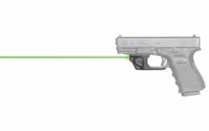 Viridian E-Series 9120091 green laser sight for Glock 17/19/34/45/47 trigger guard mount, black