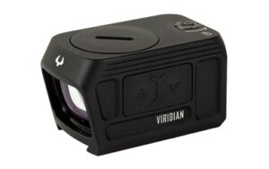 Viridian RFX45 reflex sight 5 MOA green dot high Picatinny mount black