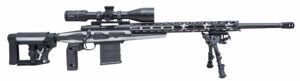 LSI Howa M1500 .308 Win 24in carbon fiber barrel flag chassis rifle