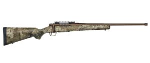 Mossberg Patriot Predator .400 Legend 20 inch Strata camo rifle with threaded barrel