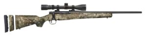 Mossberg Patriot Super Bantam .350 Legend rifle in TrueTimber Strata with 3-9x40 scope