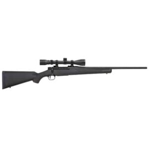 Mossberg Patriot Rib .308 Win 22 inch fluted barrel bolt-action rifle with synthetic stock and 3-9x40mm scope