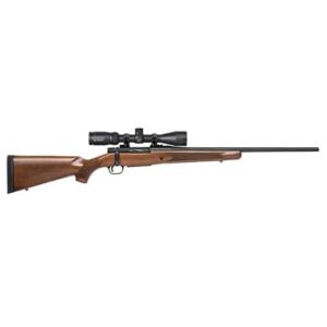 Mossberg Patriot .22-250 Rem 22" fluted barrel walnut stock with Vortex 3-9x40 scope