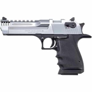 Magnum Research Desert Eagle L5 .50 AE 5 barrel black aluminum frame side view