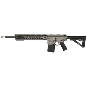 NEMO XO Carbon .308 Win 20-inch AR rifle in Tungsten Cerakote with Magpul CTR stock