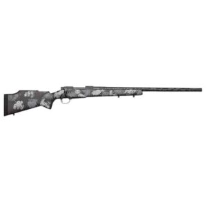 Nosler M48 Long-Range Carbon 6.5mm Creedmoor rifle with 26" carbon-wrapped barrel, Sniper Grey Cerakote