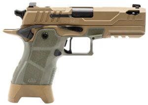 OA Defense 2311 Compact Pro Plus Kit 9mm 4.25in ported High Desert Sage with optic plates and magazines