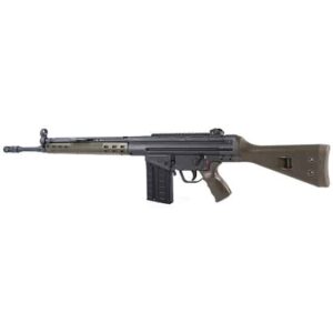 PTR 91 GIR .308 CA-compliant semi-auto rifle 18 inch barrel green stock parkerized