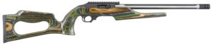 Ruger 10/22 Competition Barracuda rifle with Green Mountain thumbhole laminate stock