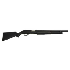 Stevens 320 Security 12 gauge pump shotgun with 18.5in matte barrel and black synthetic stock