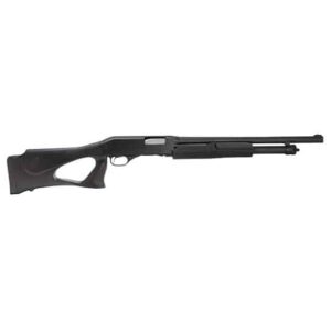 Stevens 320 Security Thumbhole 20ga 18.5in barrel pump shotgun side view